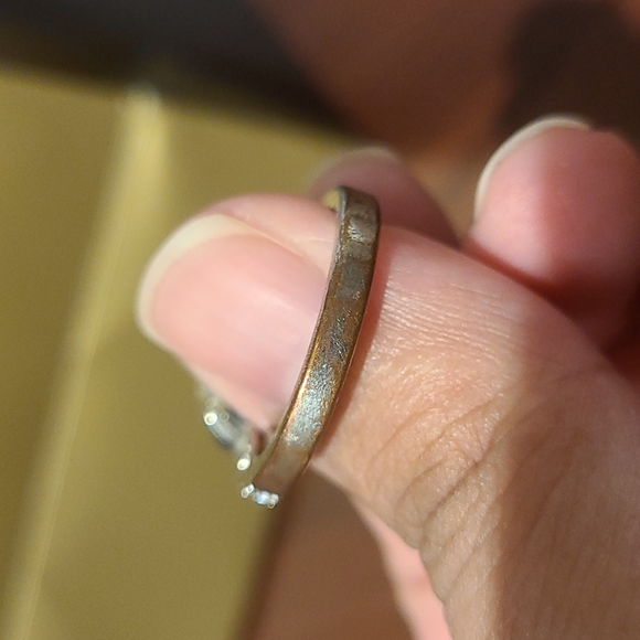 Sterling Silver Topaz Stone Ring - Picture 9 of 10